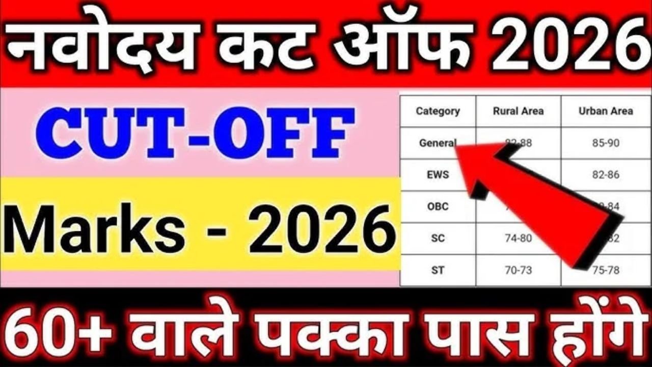 JNV Class 6 Cutoff 2026 – Expected Marks, Safe Score Strategy, and District-Wise Selection Insights